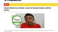 [Cek Fakta] Hoaks Pria Babak Belur karena Teriak 'Jokowi 2 Periode'
