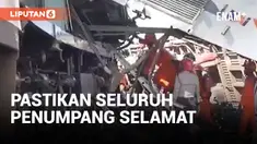 Tabrakan Kereta, PT KAI Pastikan Seluruh Penumpang Selamat