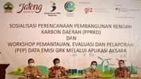 Direktorat Lingkungan Hidup Kementerian Perencanaan Pembangunan Nasional/Bappenas melalui Sekretariat Program Pembangunan Rendah Karbon (PPRK) menggelar sosialisasi Pembangunan Rendah Karbon di Jawa Tengah.