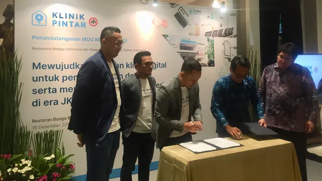 'Klinlk Pintar IDI' prosesi Signing Ceremony