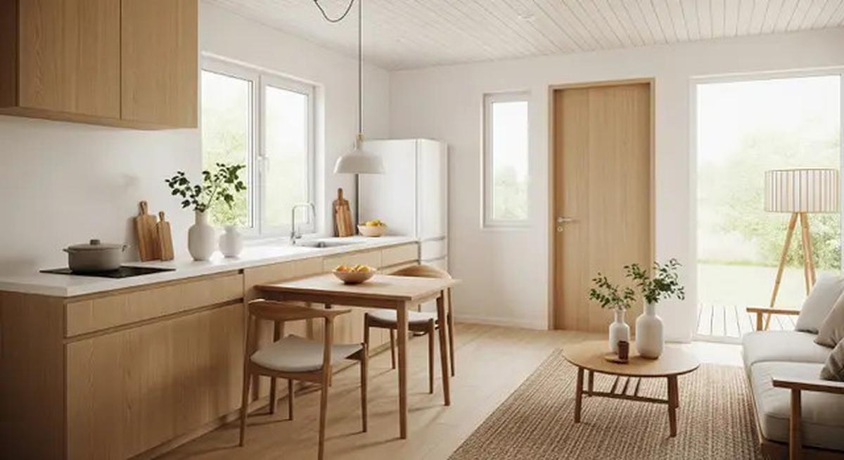 8 Model Dapur Minimalis dan Ruang Tamu Menyatu Tanpa Sekat, Cocok untuk Rumah Tipe 36