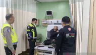 Ngantuk Usai Nobar Piala Dunia, Pemotor Kecelakaan di Flyover Ciputat
