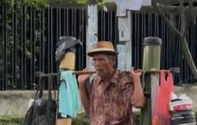 Viral Bapak Penjual Air Aren Ini Tetap Semangat Berjualan Meski Pundaknya Sakit, Aksi Security Banjir Pujian
