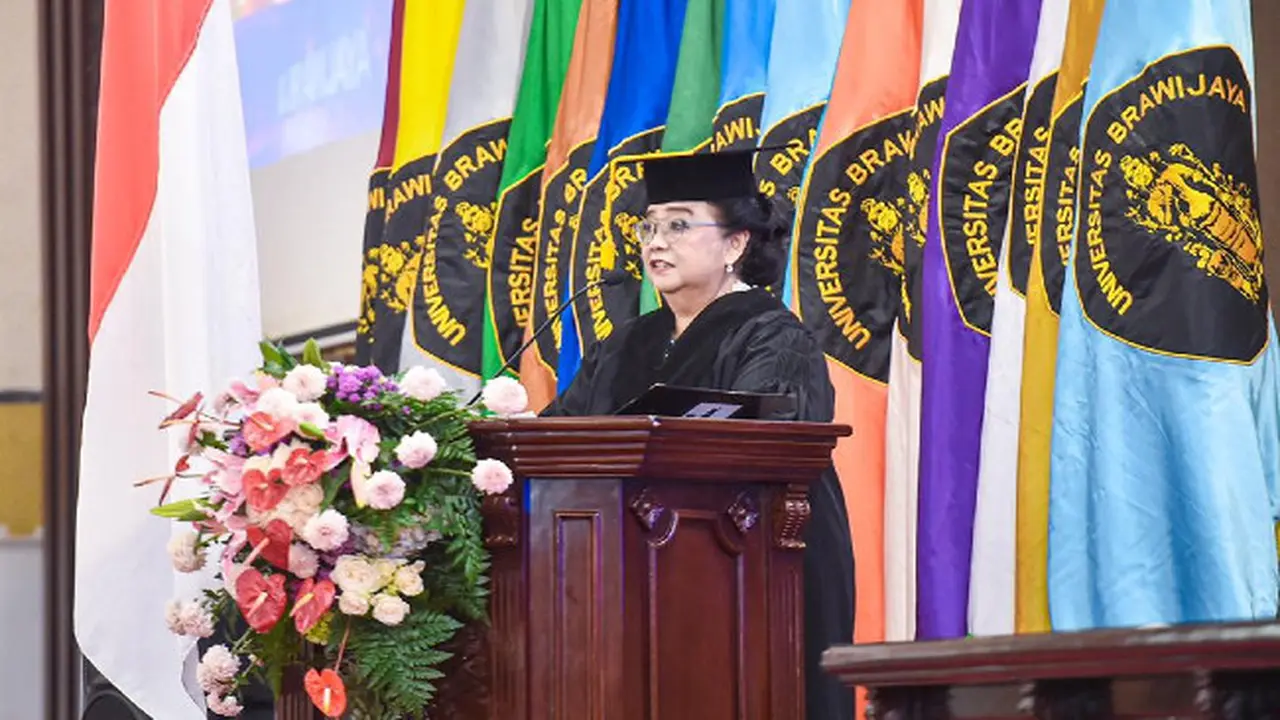 UB Malang Kukuhkan Menteri LHK Siti Nurbaya Jadi Guru Besar Manajemen SDA
