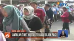 Penumpukan penumpang terjadi di sejumlah stasiun KRL di Jabodetabek akibat adanya perubahan sistem tiket.