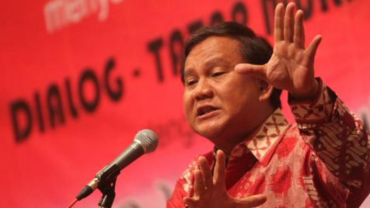 Prabowo: Korupsi di Indonesia sudah edan!