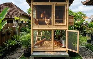 Kandang Ayam Tidak Harus Kumuh, 7 Model Ini Justru Terlihat Rapi di Lahan Kecil