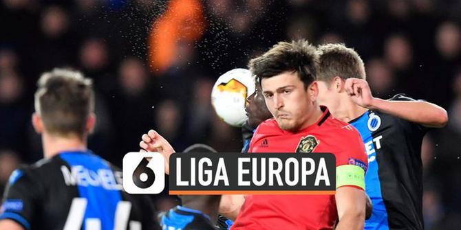 VIDEO: Manchester United Ditahan Imbang Club Brugge 1-1