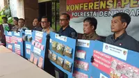 Modus Tempel Terbongkar, 42 Pengedar Narkoba Ditangkap di Denpasar