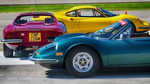 Kerennya Perayaan 50 Tahun Ferrari Dino di Maranello (Foto:Istimewa)