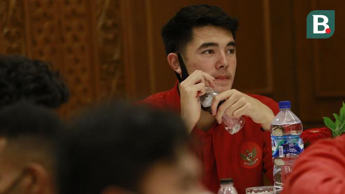 Elkan Baggott berencana hanya akan turun menghadapi Afghanistan, jika terpilih, dan akan langsung kembali ke klubnya Ipswich Town di Inggris. Ia akan kembali bergabung dengan Timnas di Singapura pada 1 Desember 2021. (Bola.com/M Iqbal Ichsan)