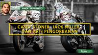Kolom Andi Yanianto: Casey Stoner, Jack Miller dan Arti Pengorbanan (Bola.com/Adreanus Titus)