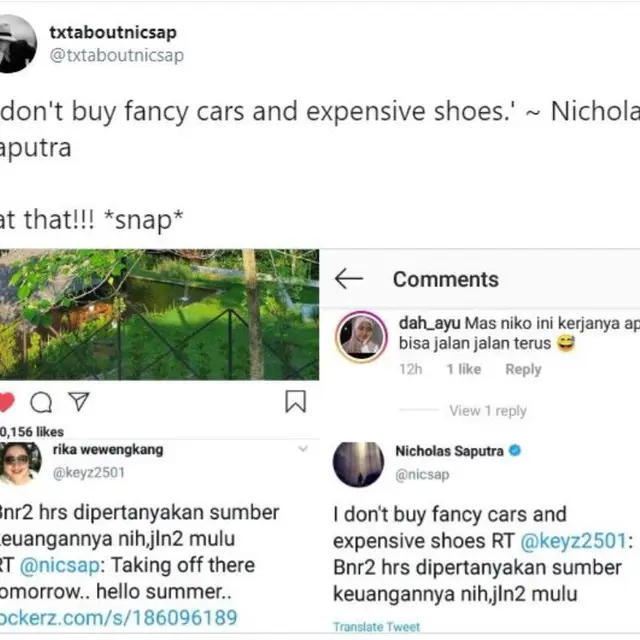 Jawaban Menohok Nicholas Saputra Saat Dikomentari Sering Traveling