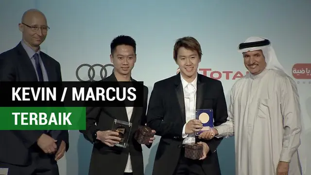 VIDEO: Kevin Sanjaya / Marcus Gideon, Pebulutangkis Putra Terbaik 2017 Versi BWF
