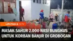 Sucinya bulan Ramadan dijalani dengan penuh keprihatinan oleh korban banjir Grobogan, Jawa Tengah. Para korban banjir harus meninggalkan tradisi masak sahur dan hanya bisa menanti kiriman dari dapur umum.