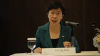 Profesor Lily Kong, President of Singapore Management University (SMU) menyebut dunia yang sebelumnya konvensional kini bertransformasi menjadi serba digital&nbsp;(Liputan6.com/Zulfikar Abubakar).