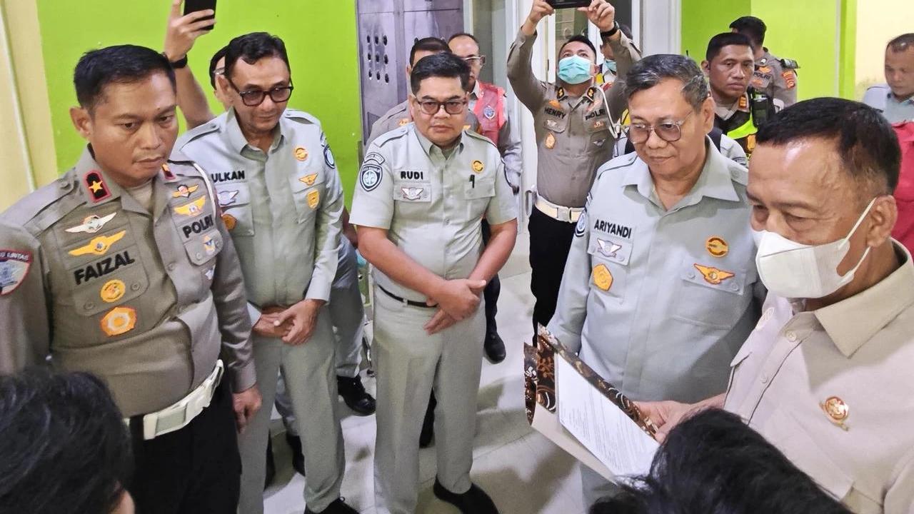 Jasa Raharja Bareng Ditjen Hubdat & Korlantas Jenguk Korban Bus ALS Terbakar, Pastikan Penanganan Berjalan Baik