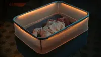 Ford membuat tempat tidur bayi (youtube Ford)