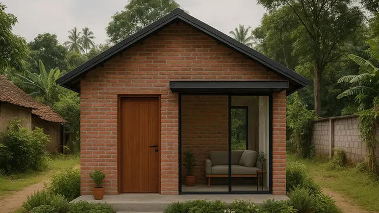 6 Contoh Rumah Kecil Sederhana tapi Modern di Kampung yang Cantik dan Asri
