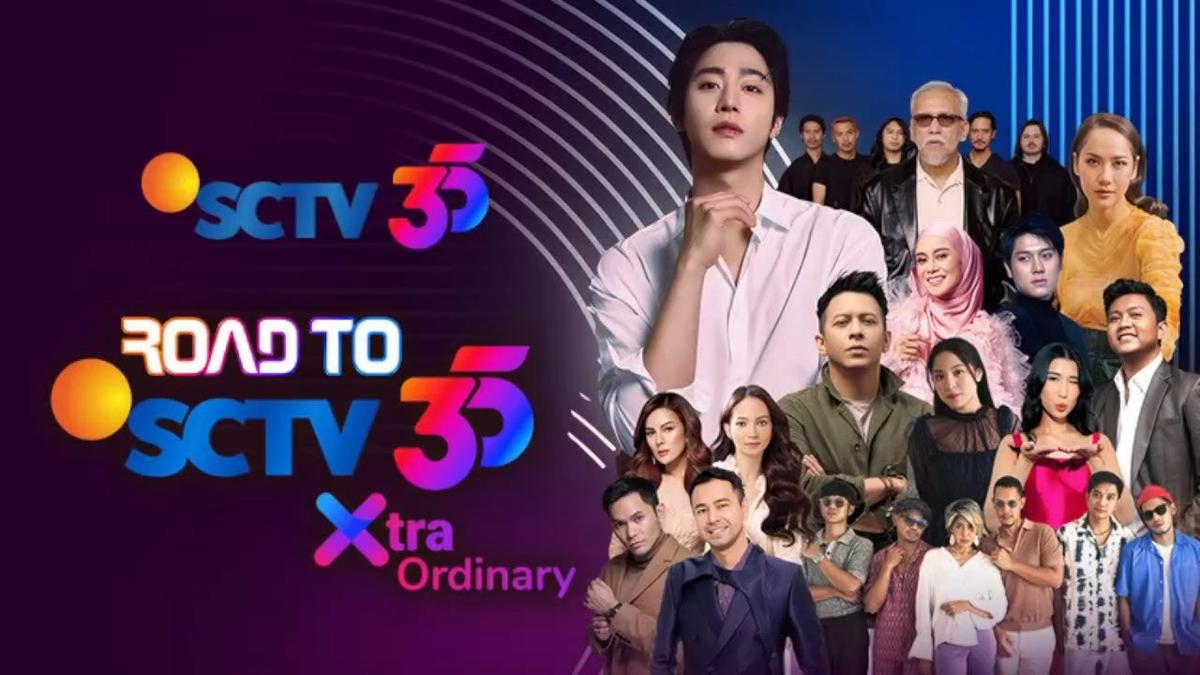 Ariel Noah Bakal Kolaborasi Spesial Bareng 14 Musisi di Malam Puncak HUT SCTV 35 Xtraordinary