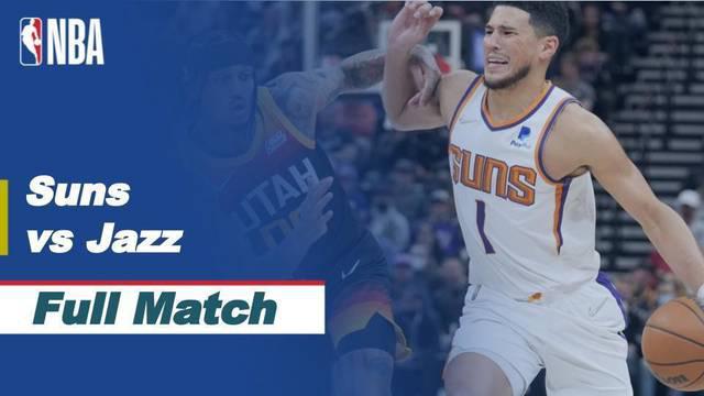 Berita video highlights NBA, pertandingan antara Phoenix Suns melawan Utah Jazz dalam lanjutan NBA 2021/2022, Jumat (28/1/2022) pagi hari WIB di Vivint Arena.