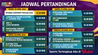 Jadwal PLN Mobile Proliga 2024 Pekan Perdana. (Sumbher: Dok. Vidio.com)