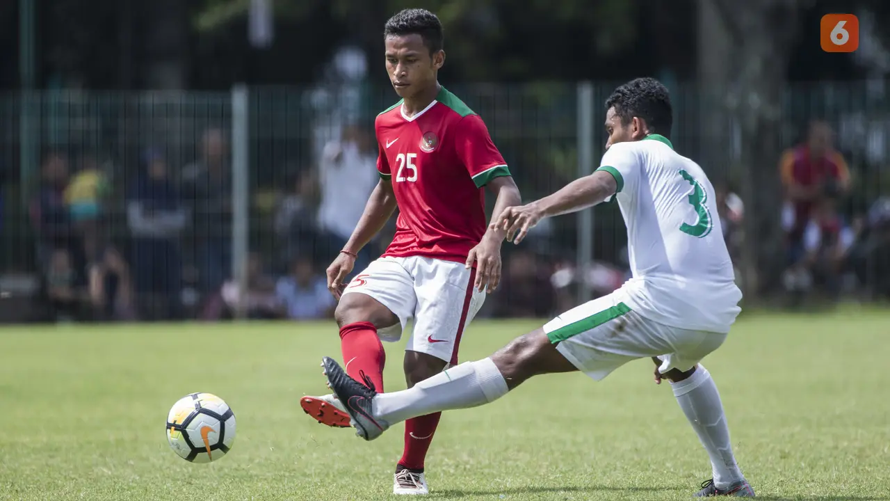 Timnas Indonesia U-23 Vs Timnas Indonesia U-19