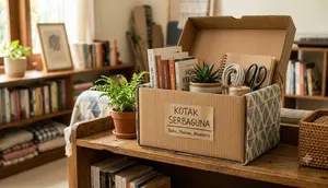 Jangan Langsung Buang Kardus Tebal, Ini 7 Cara Memanfaatkannya di Rumah