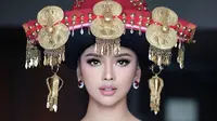 3 Arti Busana Batak Karo Lyodra Saat Ketemu Paus Fransiskus, Bangga Berbudaya hingga Tebar Bahagia