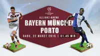 Bayern Munchen vs Porto (Liputan6.com/Sangaji)