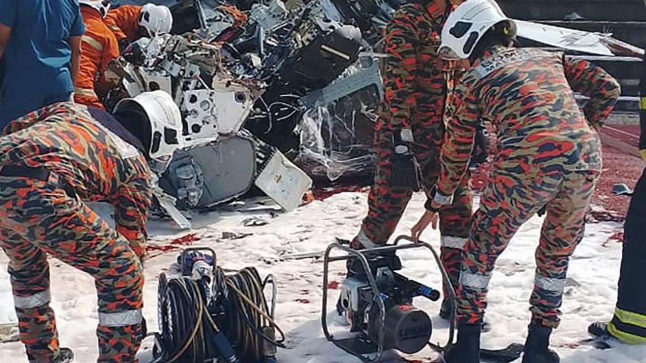 Diketahui dalam kecelakaan tersebut tidak ada korban yang selamat. Foto: AFP<br>