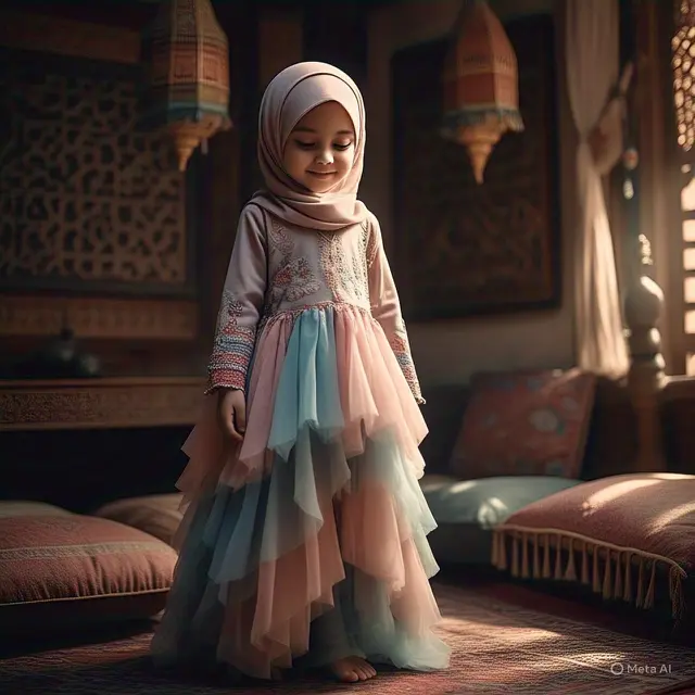6 Model Baju Anak Perempuan Terbaru Muslim, Trendy untuk Berbagai Acara di 2025