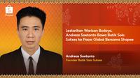 Seller Story Hari Batik Nasional - Batik Solo Sukses. (Sumber: Istimewa)