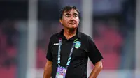 Pelatih  Timor Leste, Norio Tsukitate bicara soal kekalahan dari Thailand dan laga selanjutnya melawan Timnas Indonesia. (AFF Suzuki Cup)