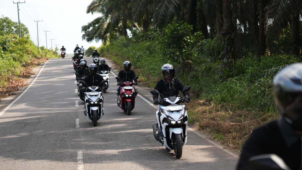 Uji Ketangguhan New Honda Vario 160 di Jalur Menantang Belitung