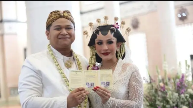Nabila Gomes resmi menikah dengan Muhammad Reza (Liputan6.com/Budi Santoso)