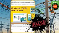 Penelusuran klaim link pendaftaran token listrik gratis PLN Peduli untuk golongan 450-2.200 kWh (Sumber Facebook)