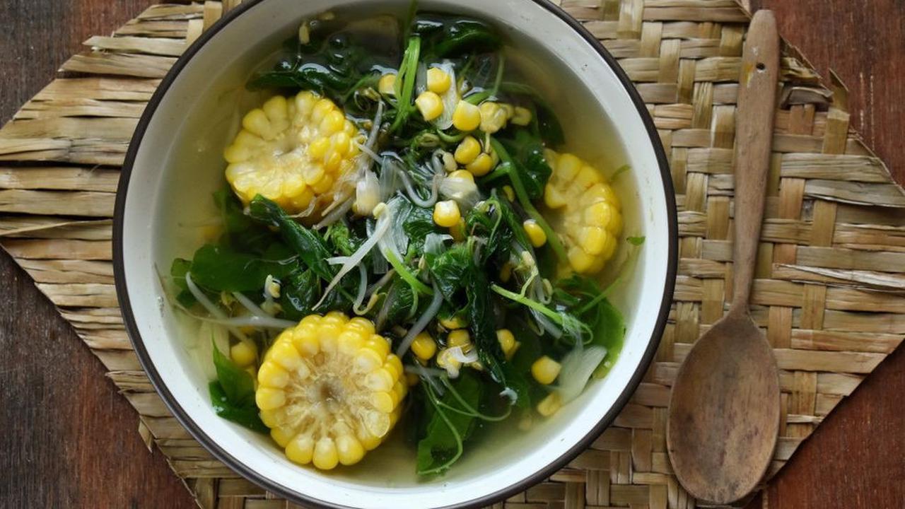 Sayur Bening Kangkung Jagung<br>