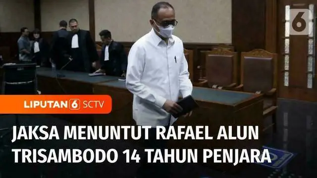 Sidang tuntutan terhadap terdakwa Rafael Alun Trisambodo digelar di Pengadilan Tindak Pidana Korupsi Jakarta Pusat. Rafael Alun dituntut 14 tahun penjara.