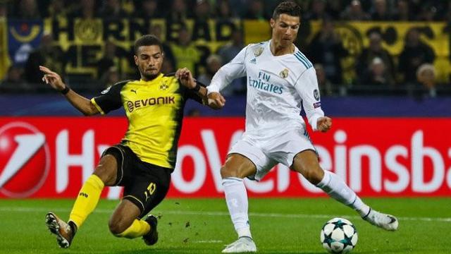 Bintang Real Madrid, Cristiano Ronaldo saat melawan Borussia Dortmund (Foto: Real Madrid)