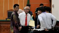 Dalam sidang yang beragendakan mendengar keterangan saksi, Jaksa Penuntut Umum (JPU) kembali menghadirkan saksi bernama Sukanto Tjakra, pemimpin PT Tjakra Multi Strategi. (Liputan6.com/JohanTallo).