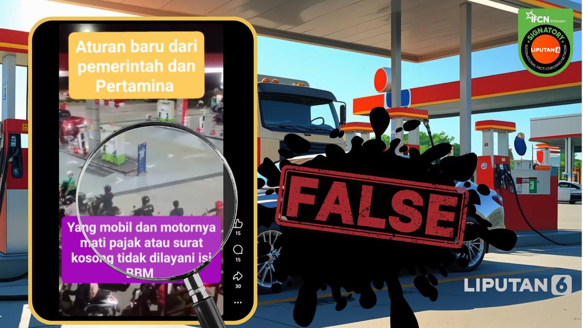 Viral Pengisian BBM Mobil Motor Dibatasi 7 - 4 Hari dan Kendaraan Nunggak Pajak, Ini Penjelasan Pertamina