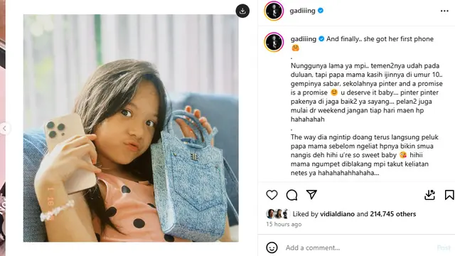 Gempita dan hadiahnya