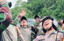 Begini Cara Prajurit TNI Perbatasan Menghibur Diri, Pak Bhabin Tak Mau Kalah, Sekali Nyoba Langsung Muntah