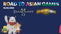Asian Games 2018 akan menampilkan eksibisi e-Sports. (mineski.net)