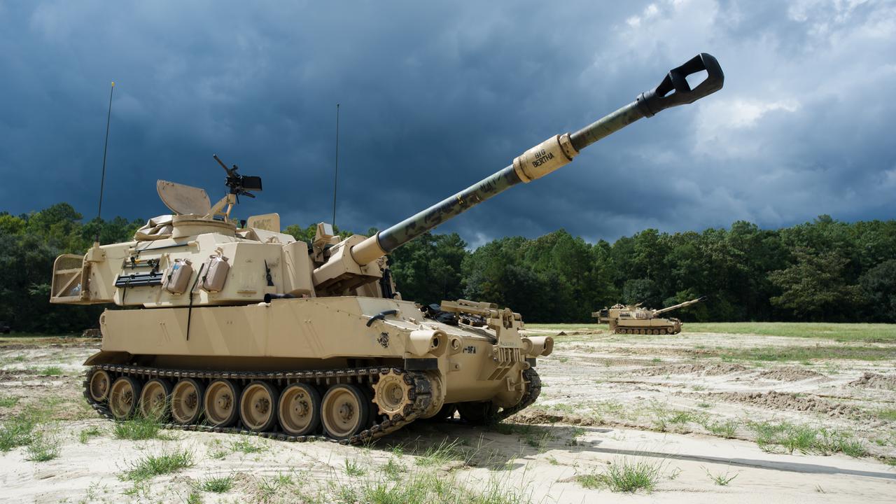 155mm M109A5/A6 self-propelled howitzer system produksi Amerika Serikat (Wikimedia Commons)