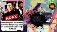 Cek Fakta: Hoaks Menag Sebut Korupsi yang Dilakukan Secara Syariah itu Aman