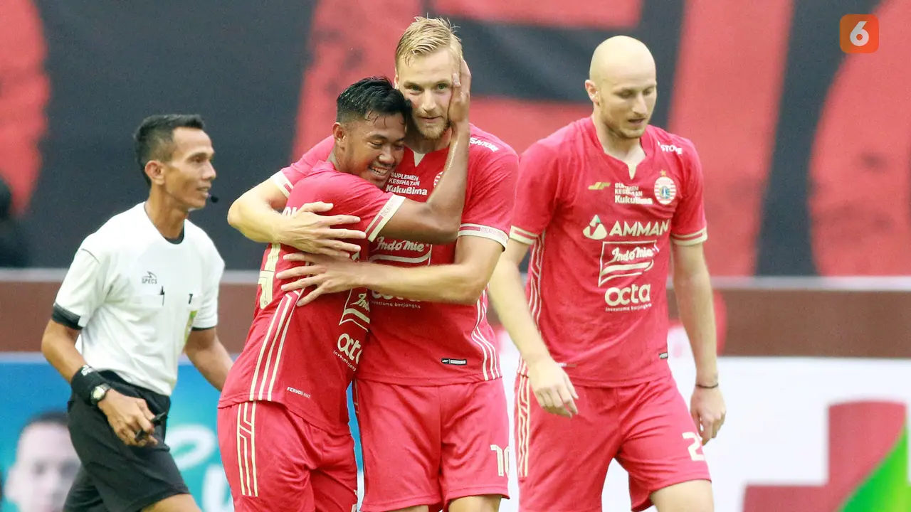 Foto: Mantap! Seluruh Pemain Asing Cetak Gol, Persija Jakarta Gasak Rans Nusantara FC di Laga Uji Coba Jelang BRI Liga 1 2022 / 2023