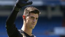 4. Thibaut Courtois - Dibeli Real Madrid dari Chelsea dengan harga 35 juta poundsterling. (AP/Andrea Comas)