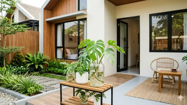 Tanaman Hias Hidroponik Minimalis
